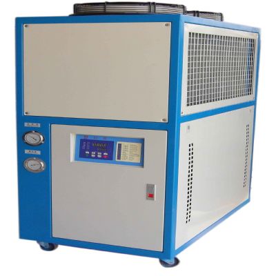 Air-cooled cryogenic freezer